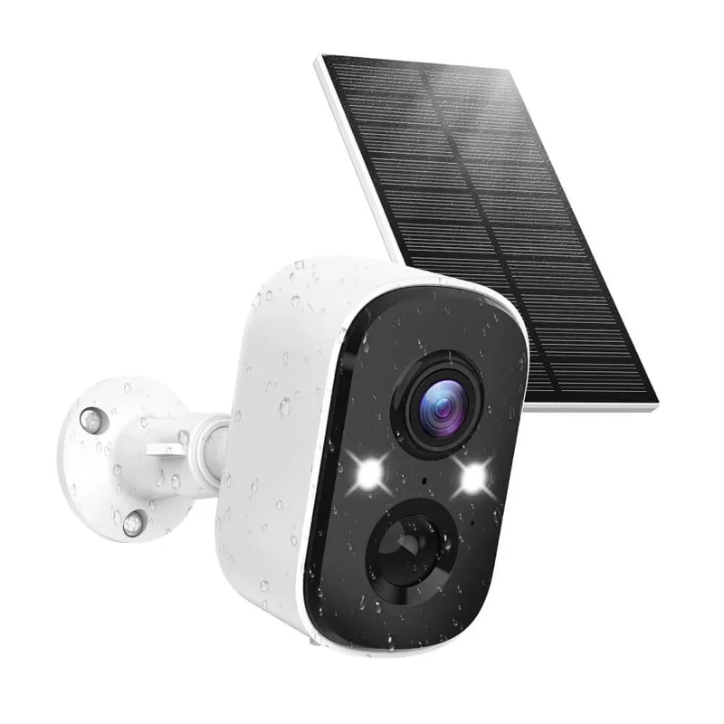 3MP Wireless Solar Battery Camera with PIR Smart Motion