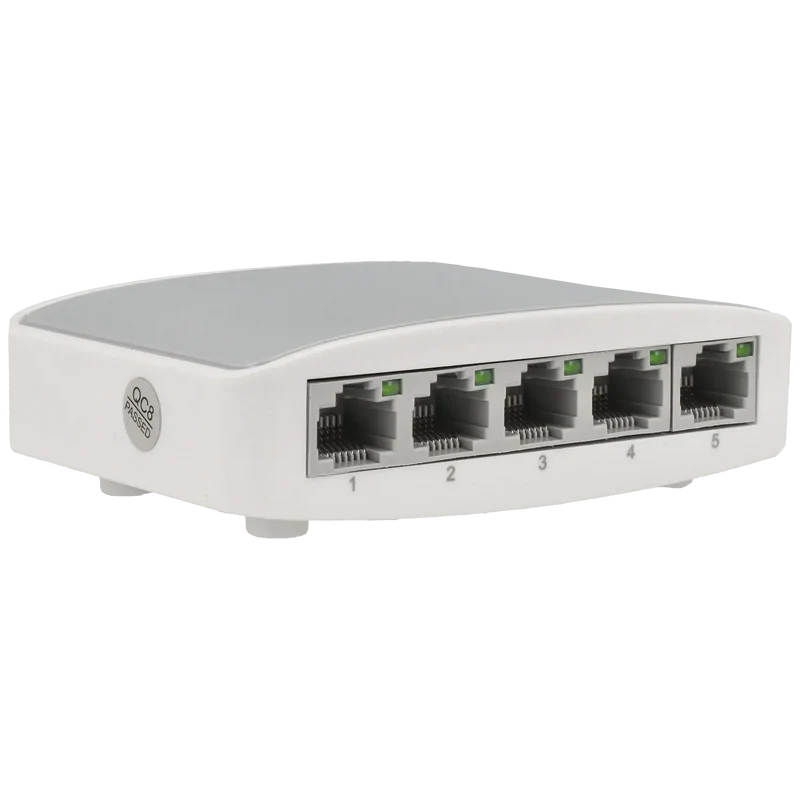 Movok VK-SWITCH-05N-G, conmutador de 5 puertos sin PoE
