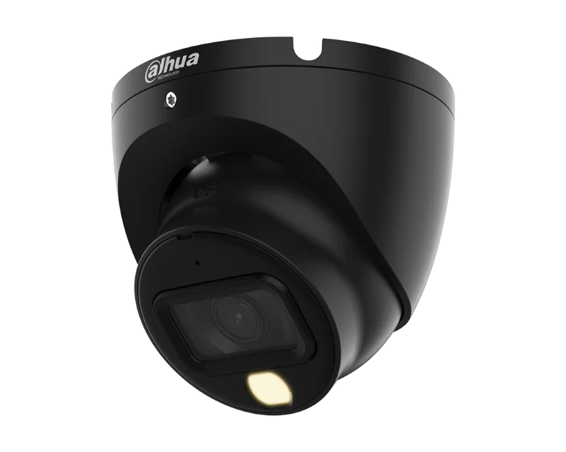 Dahua HAC-HDW1200TLM-IL-A-B, 2 MP, 2,8 mm, HD-CVI, doble iluminación, cable coaxial
