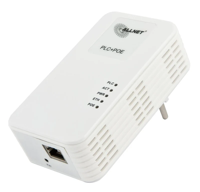 Adaptador Powerline ALLNET 1200 Mbit, puente, RJ45, PoE, SmartLink