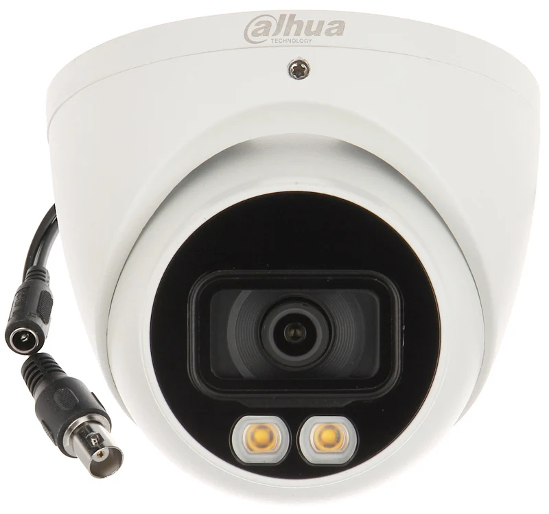 Dahua HAC-HDW1509T-A-LED-S2, 5 MP, 2,8 mm, HD-CVI, Eyeball, a todo color, coaxial
