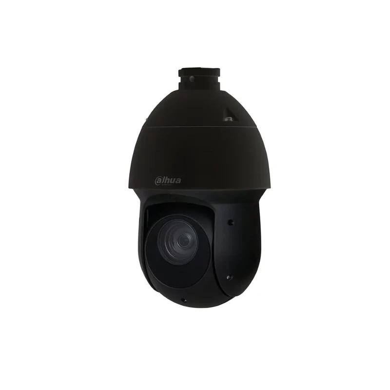 Dahua SD4D425MB-HNR Negra, cámara PTZ Smart Hybrid Light con IA de 4 MP, zoom de 25x y seguimiento automático
