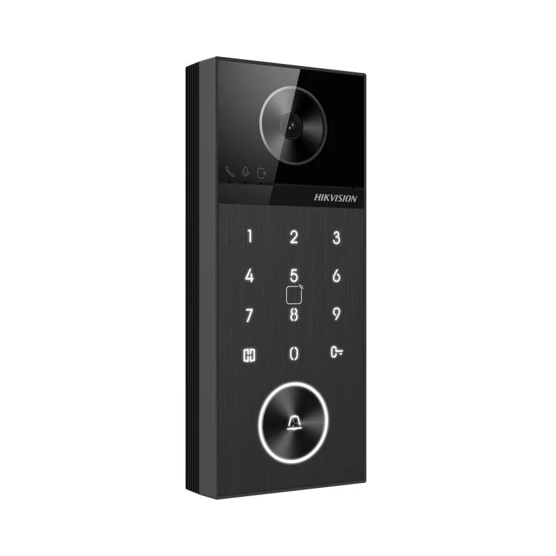 Hikvision DS-KV6124-WBE1, videoportero de 4 MP, WiFi/PoE, ranura para tarjeta micro SD, 150 gr. (teclado numérico)