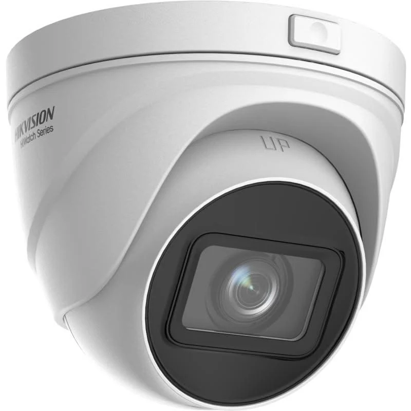 Cámara tipo torreta Hikvision HWI-T640HA-Z con objetivo de zoom motorizado de 4 MP, PoE, ranura para tarjeta Micro SD, IR, Acusense