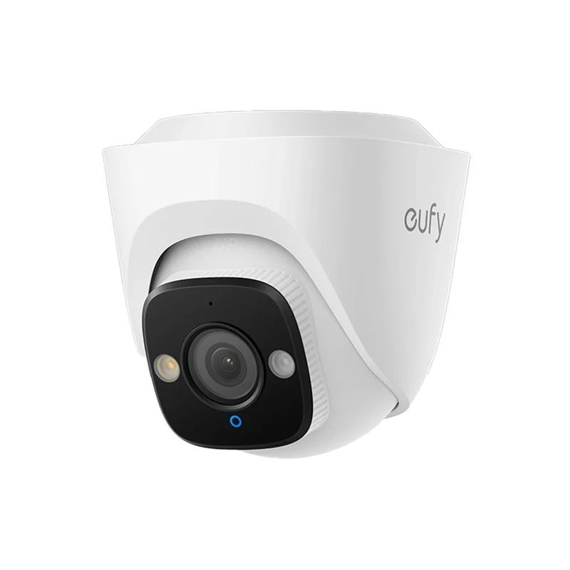 Cámara adicional Eufy Eufycam E41 de 8 MP y 4K con diseño de torreta y alimentación PoE