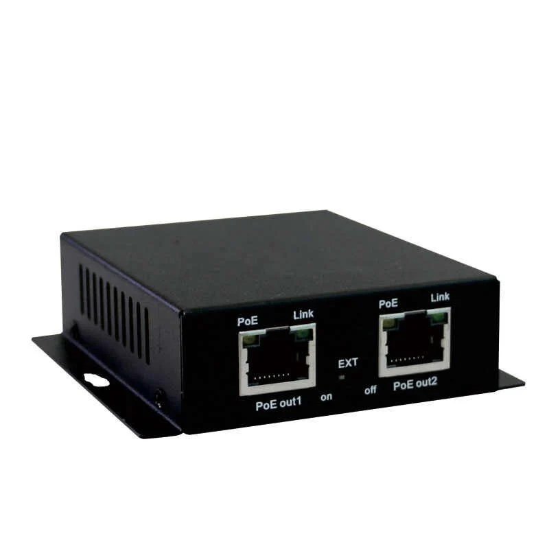 Extensor/divisor POE de Alarma Total (2 puertos)