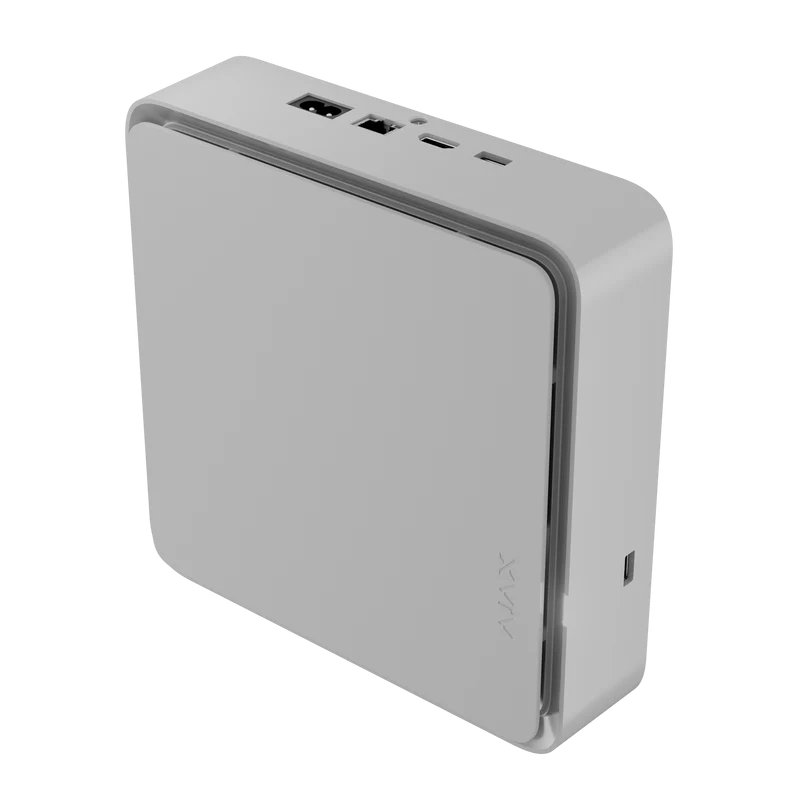 Grabador NVR HAC de Ajax Systems, 8 canales, HDMI, blanco