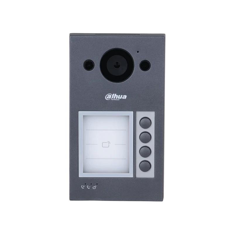 Dahua VTO3311Q-WP, videoportero con estación exterior de 4 botones, PoE y WiFi con tecnología de proximidad