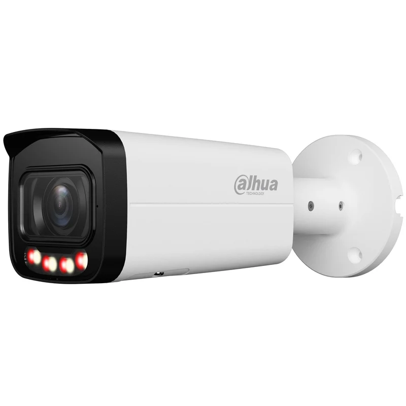 Dahua IPC-HFW2849T-ZAS-IL, cámara tipo bala con objetivo zoom de 2,7-13,5 mm, 8 MP/4K PoE, doble iluminación