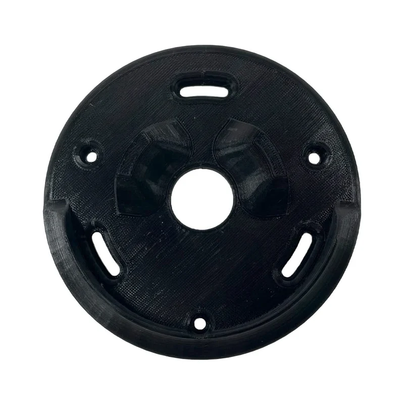 Adaptador de soporte de pared Ajax Systems, negro, para TurretCam