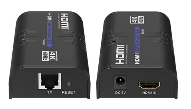 Alarma Total: kit de extensor HDMI 4K 60 Hz de hasta 120 m