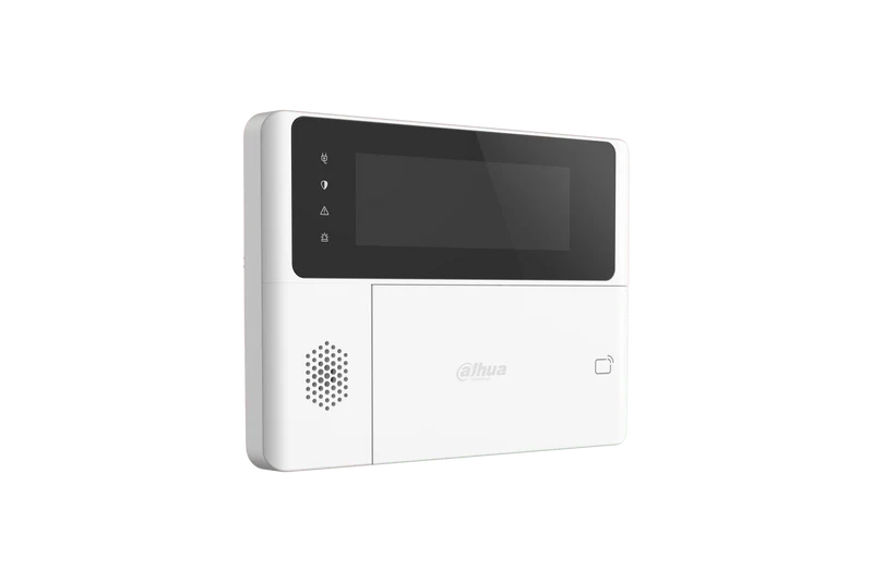 Dahua Airshield DHI-ARK30C-RW2, teclado inalámbrico con lector de tarjetas y pantalla LCD