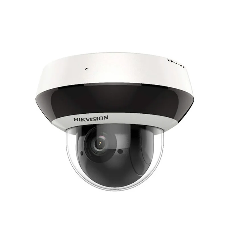 Hikvision HWP-N2404IH-DE3, cámara PTZ de 4 MP, zoom óptico de 4x, PoE y ranura para tarjeta SD