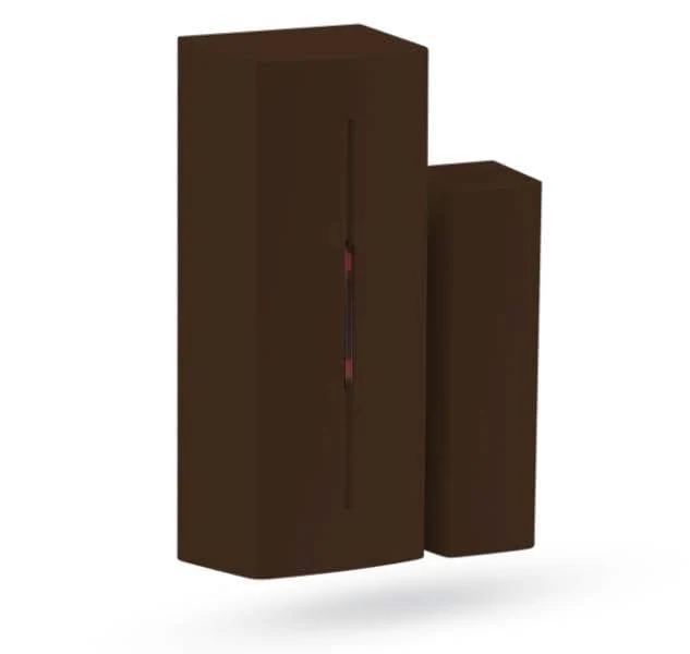 Detector magnético inalámbrico Jablotron JA-183MB – tamaño mini, color marrón