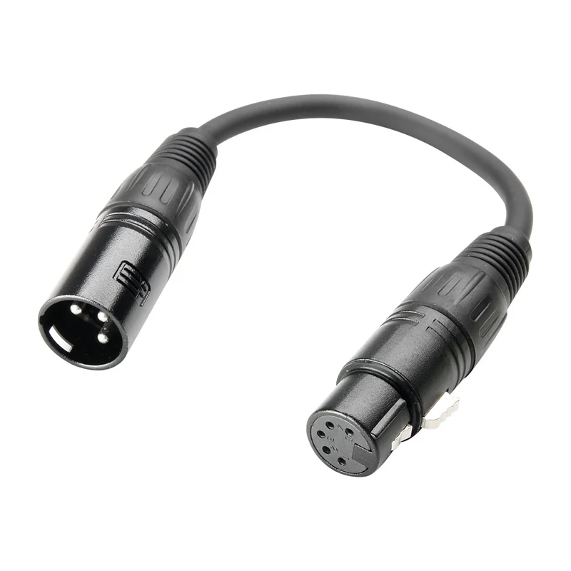 Adapter Cable DMX XLR Male 3 pin to XLR Female 5 pin