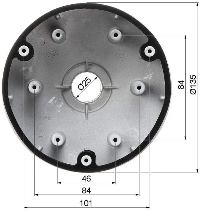 Soporte de montaje en techo Hikvision DS-1271ZJ-135