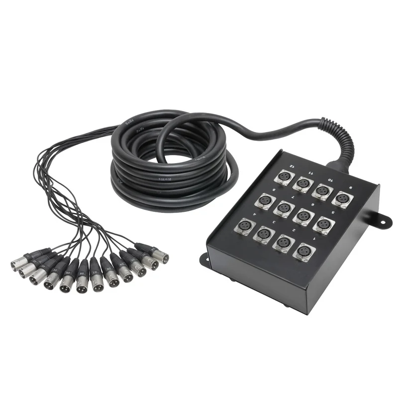 Cables Múltiples con Stage Box 12/0 (10 m)