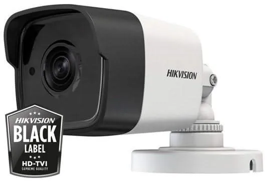 Hikvision 5 MP, objetivo, 20 m EXIR, alimentación por cable coaxial, DS-2CE16H0T-ITE