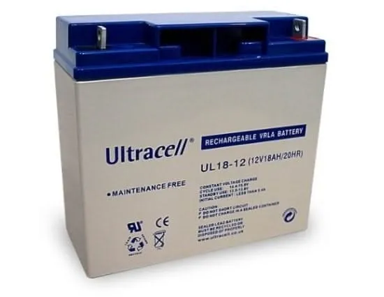 Batería Jablotron UL-18-18Ah, compatible con los modelos JA-83K y JA-106