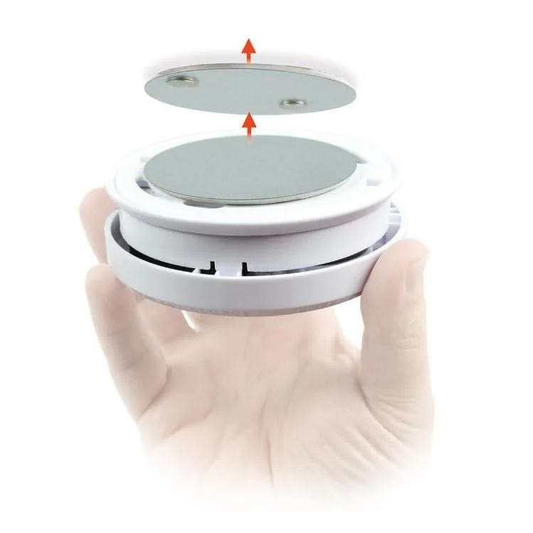 Nedis DTCTBR10, soporte para detector, autoadhesivo, magnético