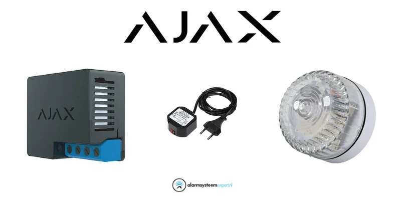 Juego de luces Ajax Systems, blanco