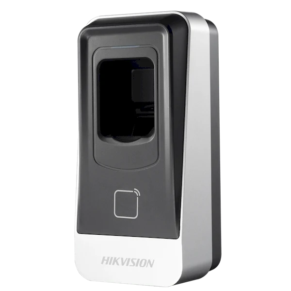 Hikvision DS-K1201MF, lector de tarjetas con lector de huellas dactilares MiFare