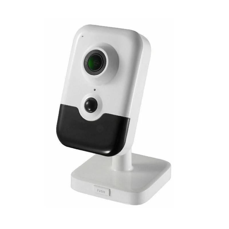 Cámara cubo Hikvision DS-2CD2443G2-IW de 2,8 mm, 4 MP, IR y micrófono, WiFi, ranura para tarjeta micro SD