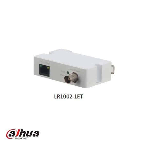 Transmisor Ethernet sobre coaxial de largo alcance y un solo puerto Dahua LR1002-1ET