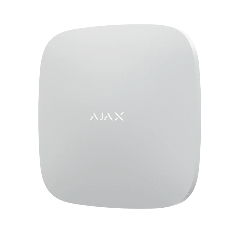 Ajax Systems Smart Hub de 12 voltios (blanco) con comunicación GSM y LAN