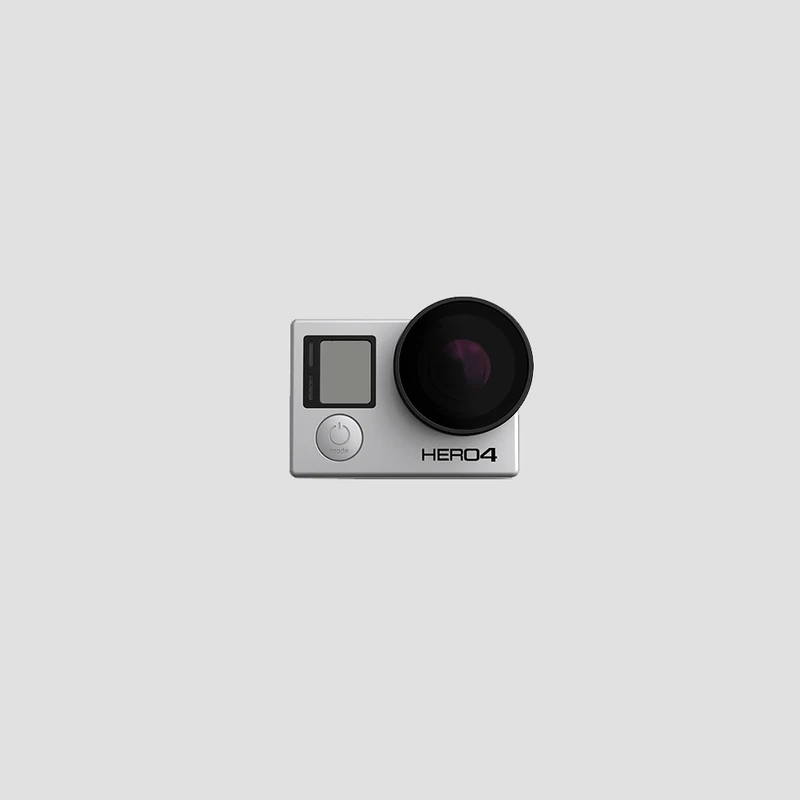 Filtros de vidrio PolarPro Hero4/3+/3 Naked Line/Densidad neutra para dron