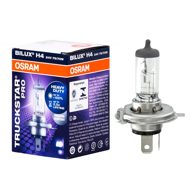 OSRAM Truckstar Pro 24 voltios / H4