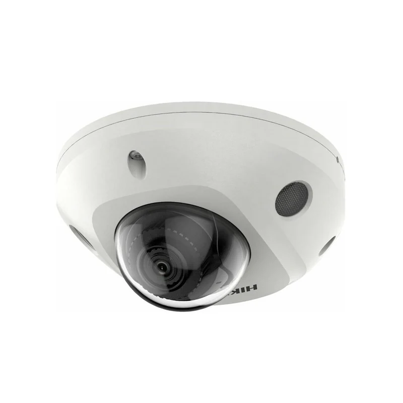 Hikvision DS-2CD2546G2-IS, cámara domo de 4 MP con Acusense, ranura para tarjeta SD, LED IR, PoE y micrófono integrado