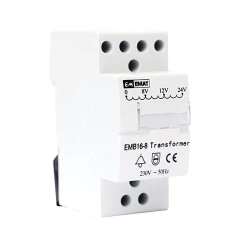Alarma Total Transformador de señal de 8 V-12 V-24 V CA, apto, entre otros, para videoporteros