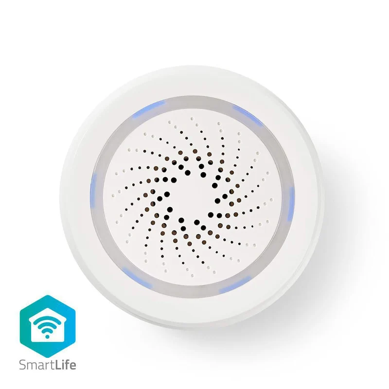 Sirena inteligente Wi-Fi de Nedis | Alarma o timbre | 85 dB