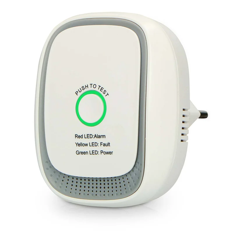 Detector de gas Nedis, EN50194, gases naturales