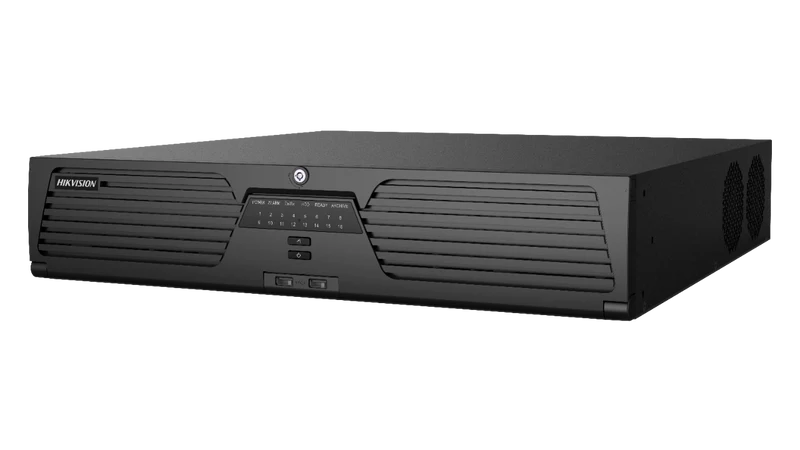 Hikvision iDS-9664NXI-I8/X(B), grabador de vídeo en red DeepinMind, 64 canales, 8 puertos SATA
