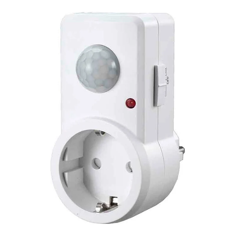 EDM Clavija con Detector de Movimiento 1200W – Clavija con Sensor de Movimiento para Automatización