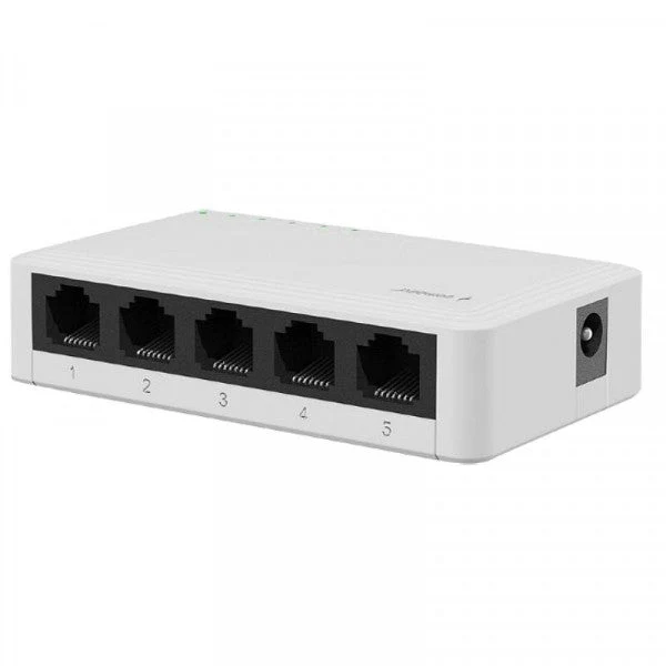 Hikvision DS-3E0505D-O | 5 puertos | Conmutador Gigabit sin PoE