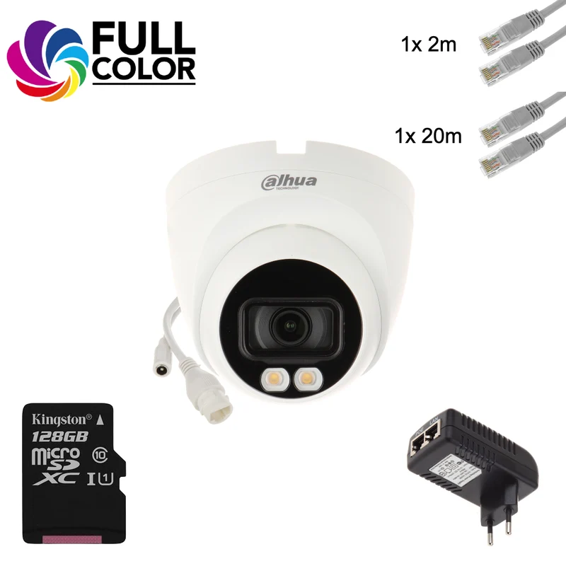 Kit de cámara autónoma Dahua a todo color con todo lo necesario