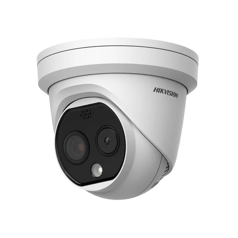 Hikvision DS-2TD1217-2/QA | Hikvision | DeepinView | Termal de doble espectro | 2 mm | Luz estroboscópica/Audio