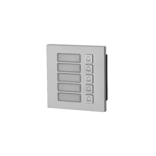 Dahua VTO4202F-MB5, pulsador de timbre de 5 vías