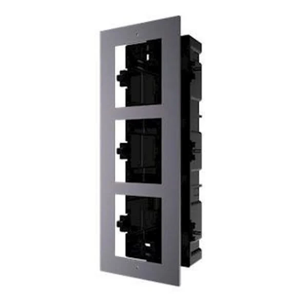 Hikvision DS-KD-ACF3 Marco empotrable de 3 módulos