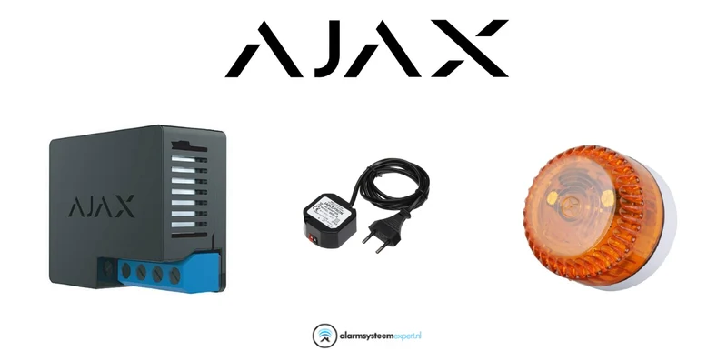 Juego de luces Ajax Systems, color naranja