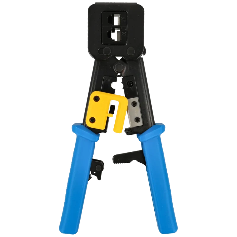 Alarma Total T-WC-05 Alicates de crimpado modulares universales, RJ45 / RJ12 / RJ11 para conectores pasantes