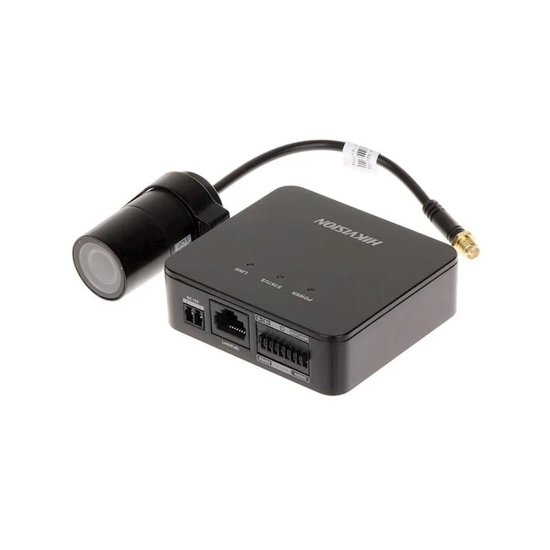 Cámara pinhole Hikvision DS-2CD6425G1-30 de 2 MP D/N con objetivo cilíndrico de 2,8 mm y cable de 8 m