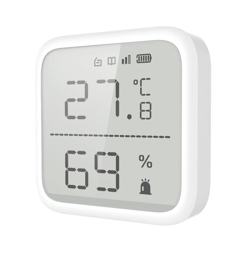 Detector de temperatura inalámbrico Hikvision DS-PDTPH-E-WE