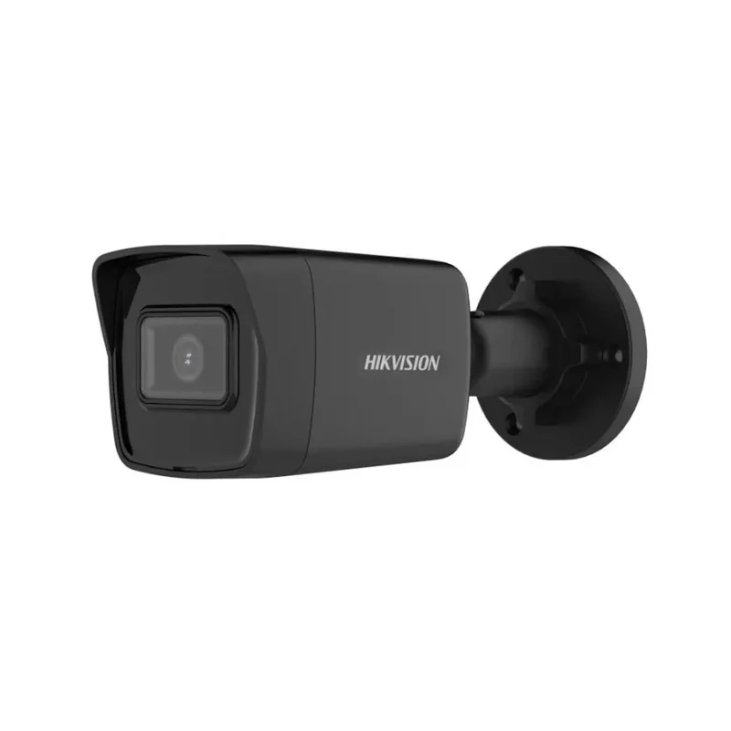 Hikvision DS-2CD1043G2-I de 4 megapíxeles con LED IR y PoE, color negro