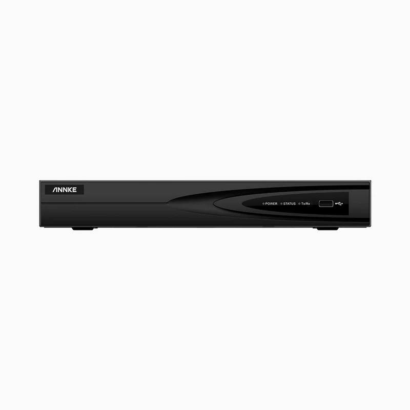 NR48 - Grabador NVR PoE de 4 Canales 4K, ancho de banda 80 Mbps, admite ONVIF y RTSP