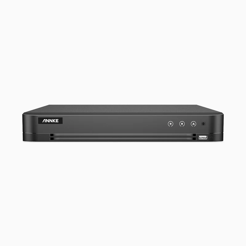 DR168 - Videograbador 5en1 16 canales 4K con audio sobre coax, Detección de personas y vehículos, Smart H.265+