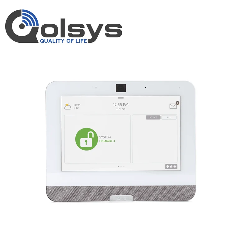 Panel inteligente IQ 4 inalámbrico con pantalla táctil para sensores Marca: Qolsys